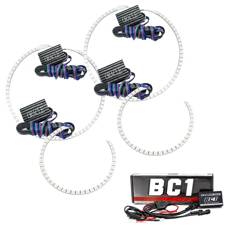 Oracle Toyota Tundra 07-13 Halo Kit ColorSHIFT w/ BC1 Controller SEE WARRANTY 25 - Image 2 of 4