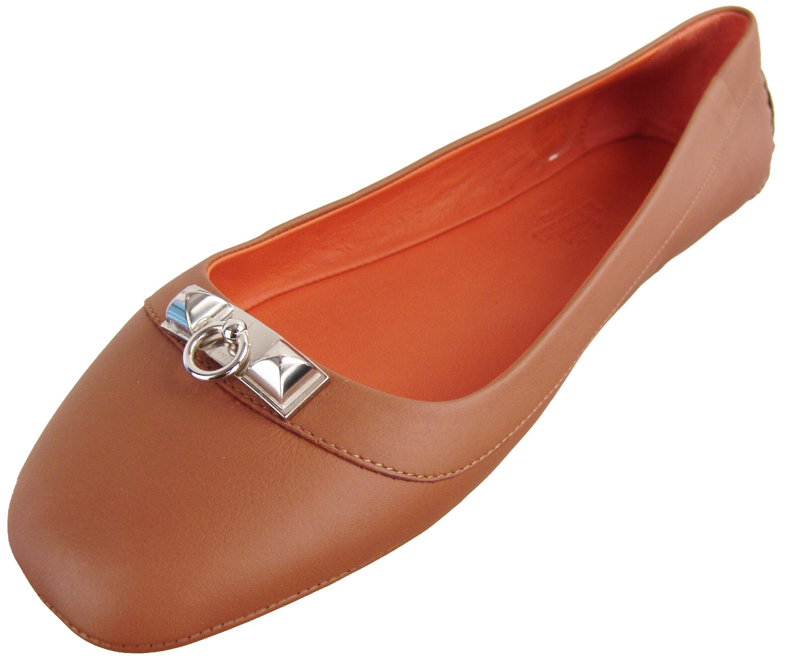 Hermes Liberty leather driving ballet flats shoes EU 37 Made in Italy New thumbnail 12