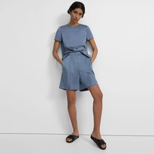 Short En Mélange De Soie Theory - Taille 4 - Occasion Très Bon état