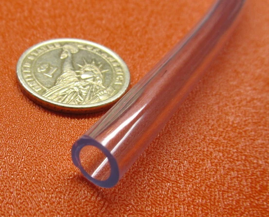 PVC Tubing, Clear, 3/8" OD x 1/4" ID x 1/16" Wall x 100 Foot Coil - Image 2 of 4