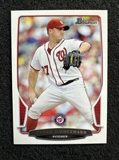 JORDAN ZIMMERMANN #96 2013 Bowman QTY Washington Nationals