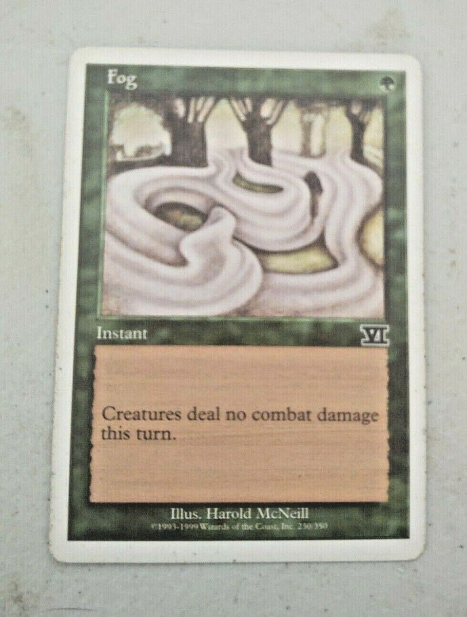 best fog cards mtg Magic: the Gathering - (172) best fog cards mtg Fog