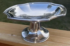 Superb Northern Pacific Steamship Company Silver fruit/pastries compote 