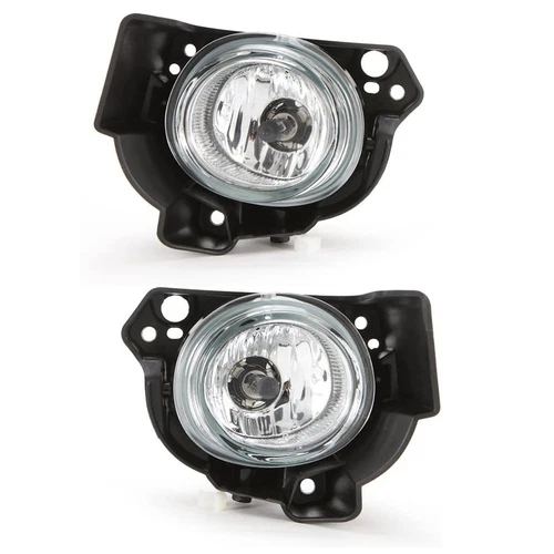 For 2014 2015 2016 Mazda 3 Clear Lens Fog Driving Light Kit with Black Bezel Switch Wires Bulbs