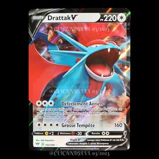 carte Pokémon Drattak V - Misprint 143/189 #1 EB03 - Ténèbres Embrasées NEUF FR