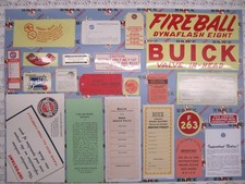 1952 Buick Special Super Roadmaster Engine Interior Decaltag Kit Set Of 22