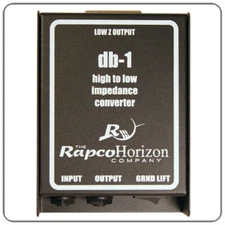 Rapco DB1 Straight Line Passive High to Low Impedance Converter