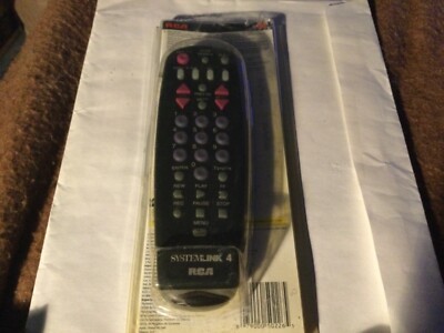 RCA SystemLink 4 Plus Universal TV VCR Remote DVD/AUX CABLE Preowned Tested