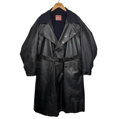 Belstaff 50s TT Stormcoat Ironhyde Vulcanised Competition Motorcycle Long Coat S