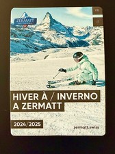 Zermatt Trail Map 2024-2025 - Matterhorn And Cervinia