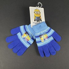 Minions Gloves ONE SIZE approx up to 1 year Yellow Bello 