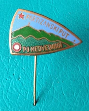 MOUNTAINEERING - CROATIA Partisans Paths MEDVEDNICA Transversal pin KASUN  type2
