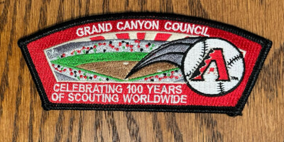 Boy Scout Grand Canyon Council Arizona Diamondbacks Csp 2007 100th Scout Anniv.