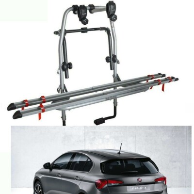 FAHRRADTRÄGER HINTEN 2 SCHIENEN FIAT TYP HATCHBACK BJ 2015 2 FAHRRÄDER HERREN DAMEN MB