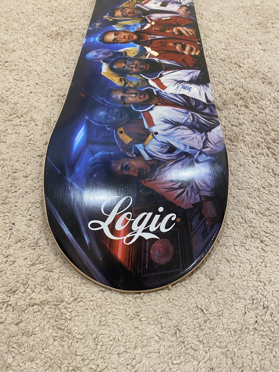 Logic The Incredible True Story album Skateboard Size 8.0 RARE Rap