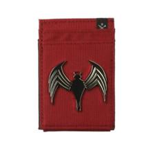 Cartera con clip para dinero Marvel Carnage de héroes y villanos ¡NUEVA SELLADA!