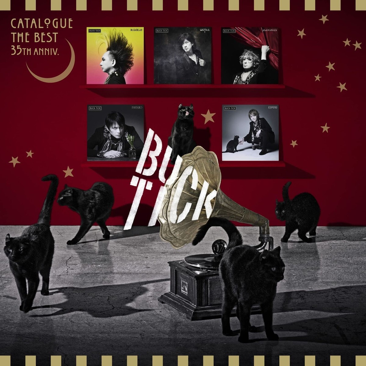 BUCK-TICK CATALOGUE THE BEST 35th anniv. Standard Edition 5 SHM CD 