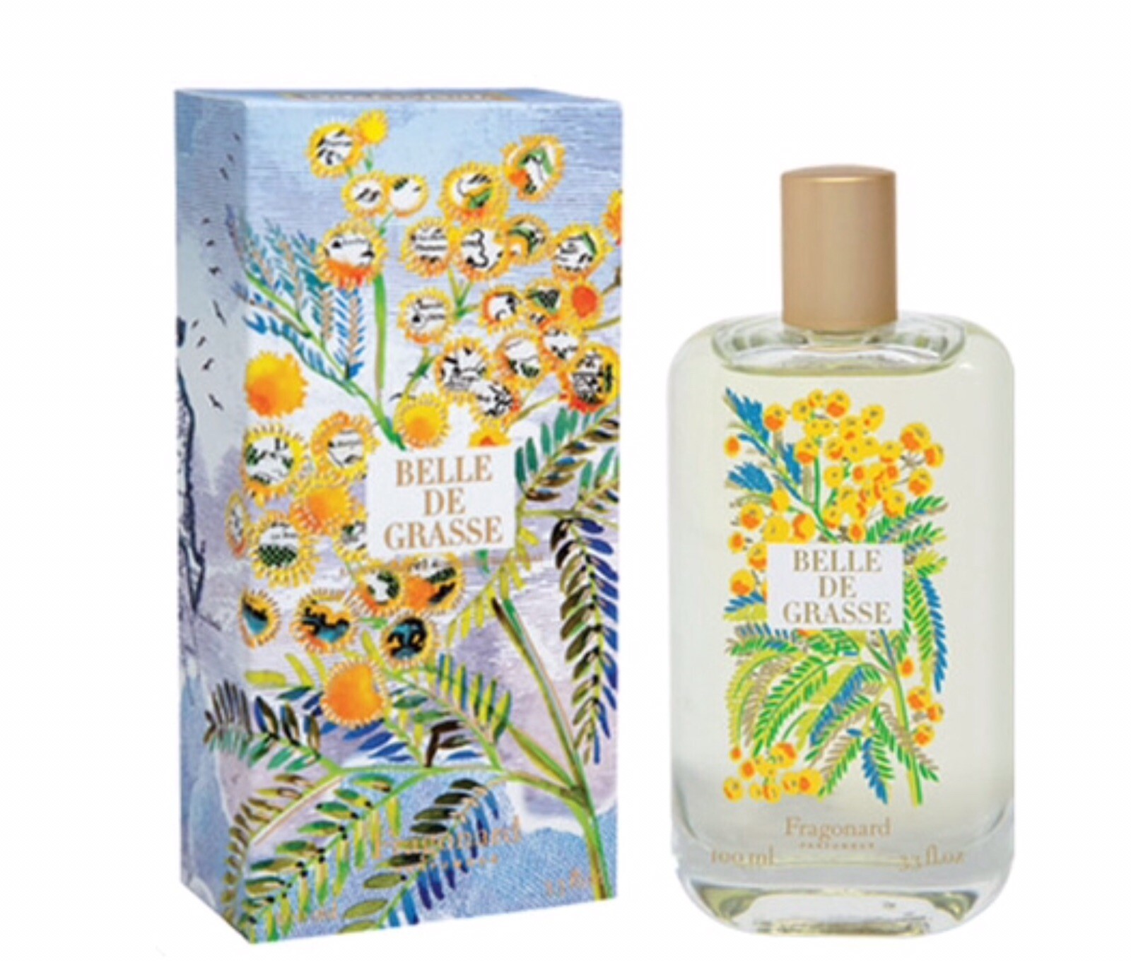 Fragonard Belle de Grasse eau de toilette 100ml au mimosa délicat