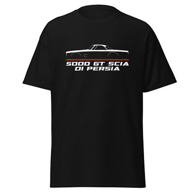 Premium T-Shirt For Maserati 5000 GT Scia di Persia 1959 Birthday Gift 