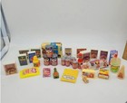 26pc Vintage 1996 Kitchen Littles Tyco 12 inch Doll Boxed Food Lot cute nice