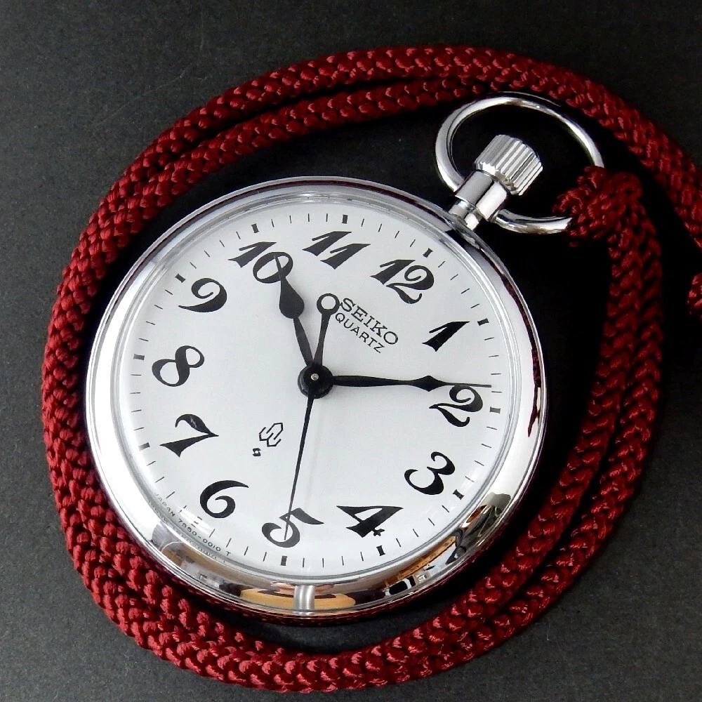 Seiko railroad top pocket watch