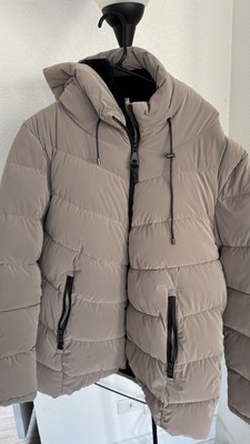 Warm Puffer Jacket (Beige), weather proof