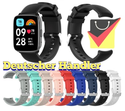 Silikon Sport Armband für Xiaomi Redmi Watch 3 ACTIVE strap band smart Uhr