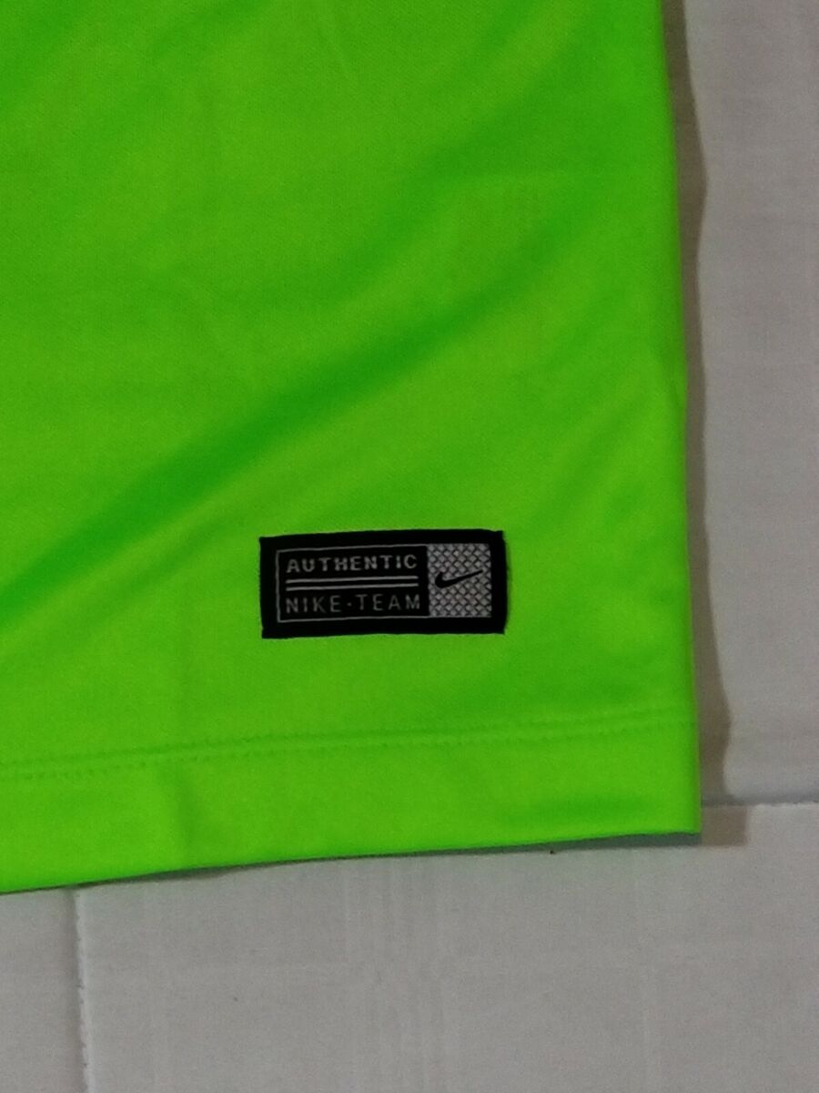 Nike Dri-Fit Soccer Jersey 588430 Neon Green / Black Youth Nike Dri-Fit Soccer Jersey 588430 Neon Green / Black Youth