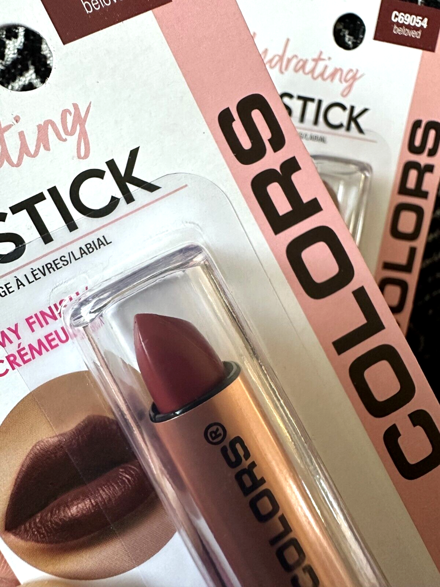 🌺2pk LA COLORS BELOVED C69054 MOCHA BROWN CREAMY FINISH FULL LIP