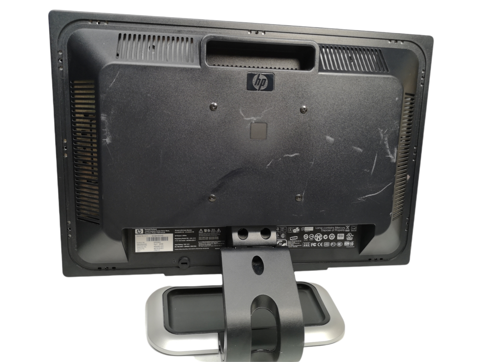 HP L1908W 19" Widescreen LCD TFT Monitor 1440 x 900 (w/ Stand and