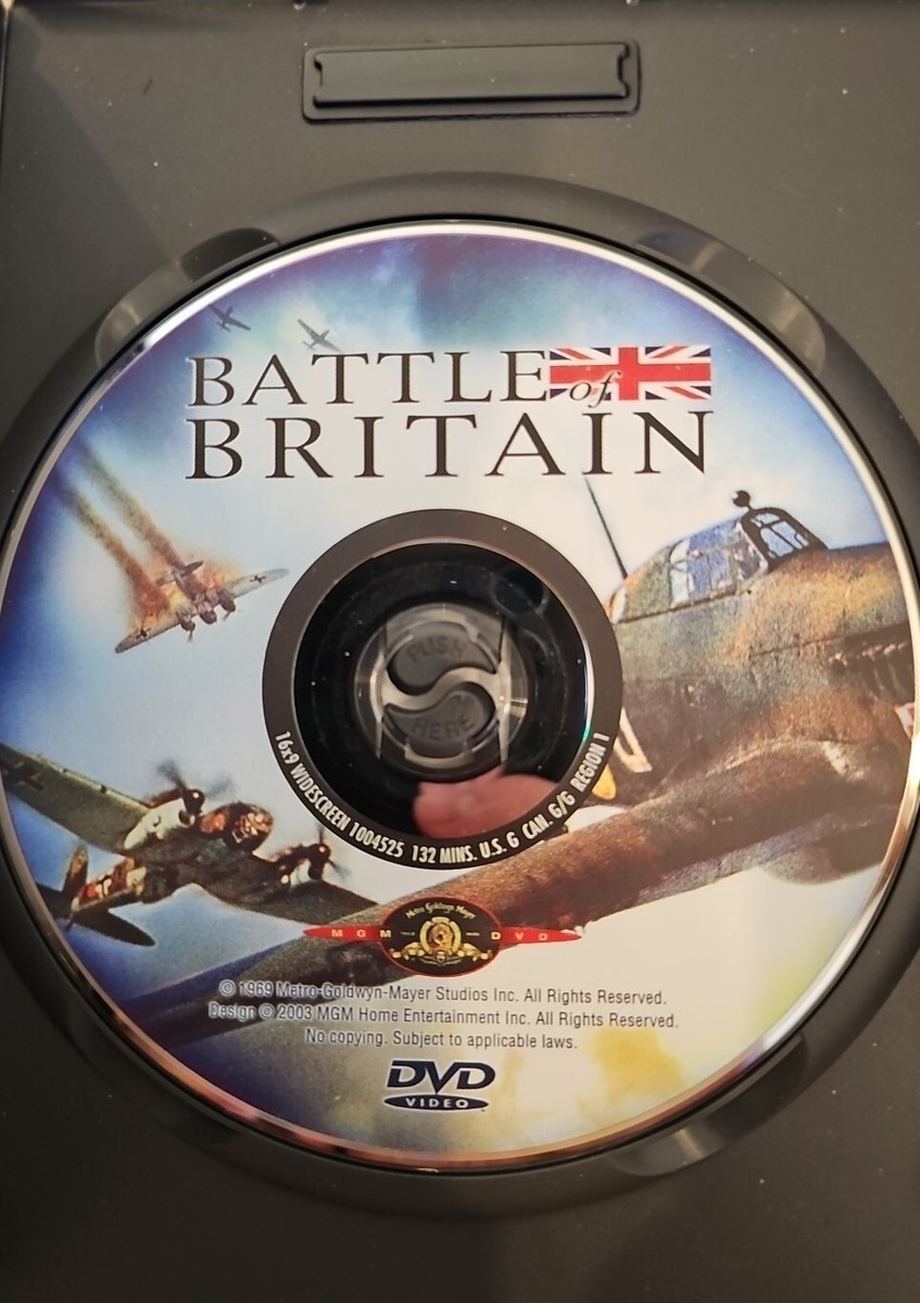Battle of Britain (DVD, 1969) WWII Michael Caine Laurence Olivier