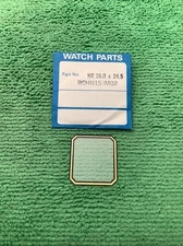 Seiko Watch Crystal REHN15JM02, HR 26.0 x 24.5, NOS