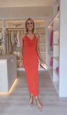 ZARA POLYAMIDE HALTER DRESS
