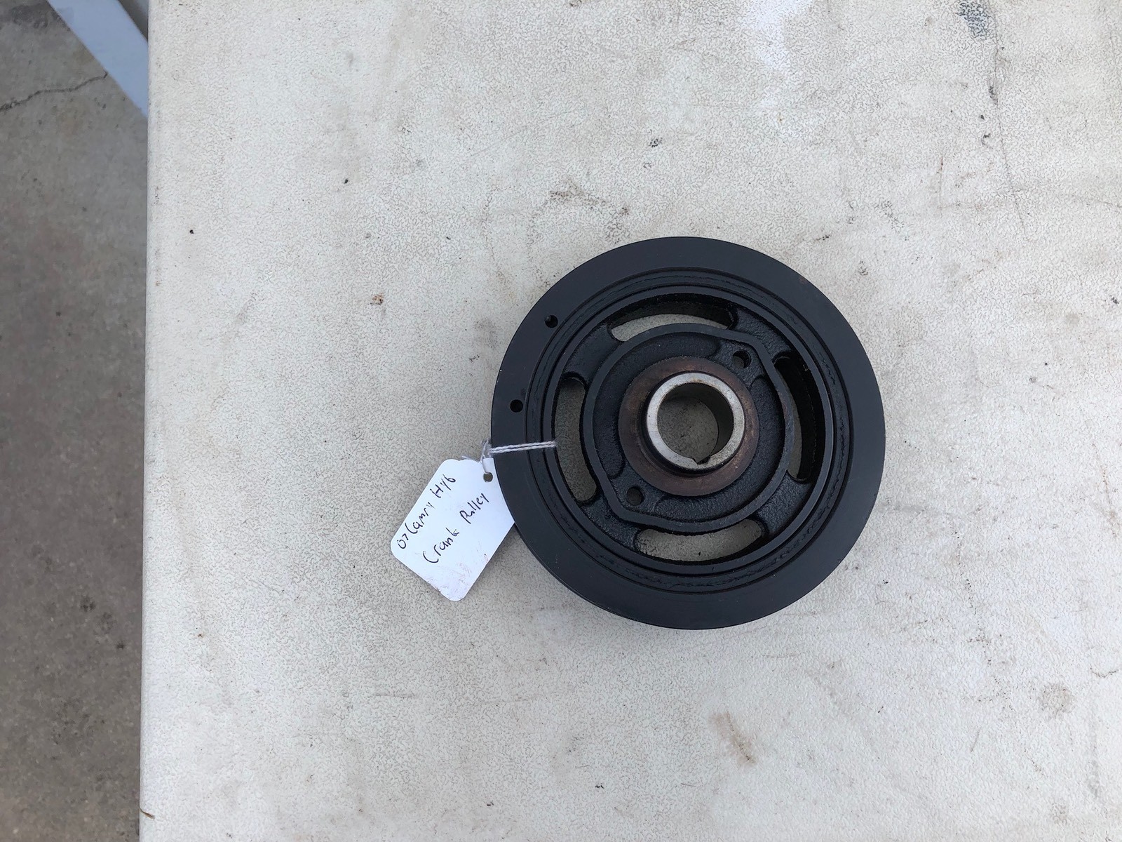 OEM 0711 Toyota Camry Hybrid Harmonic Balancer Crank Pulley VIN B 5th