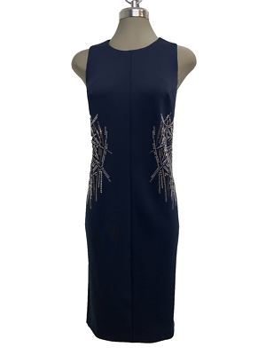 open lace back dress Calvin Klein Sheath Dress with Tie Neck Black 12 at Amazon Women's Clothing  store main image 1