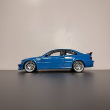 1:18 Kyosho E46 M3 GTR Street Laguna Seca Blue BNIB! SUPER RARE!