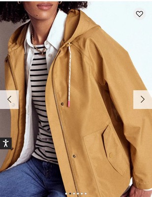 Boden Lightweight Rain Mac Hazelnut Brown Regular; Size 4, Worn Once