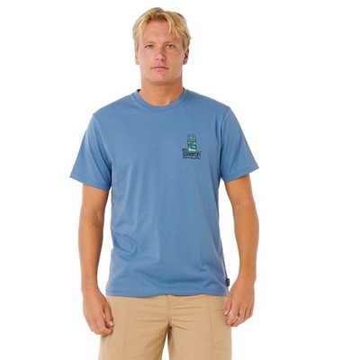 Rip Curl Vaporcool Search Stack T-Shirt - Bluefin