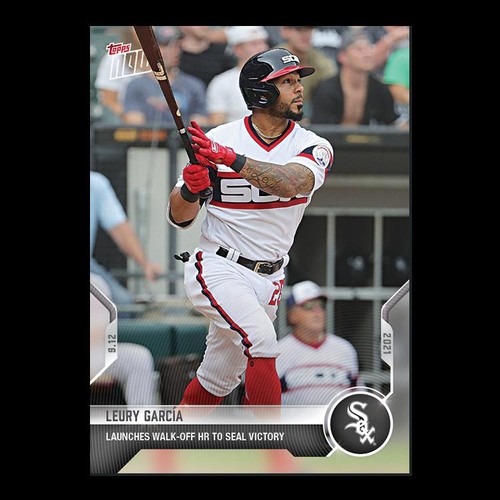 2021 Topps Now 798 Leury García