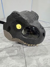 Mattel Jurassic World Rebirth T-Rex Rage N Roar Mask LED Light Up Eyes VIDEO