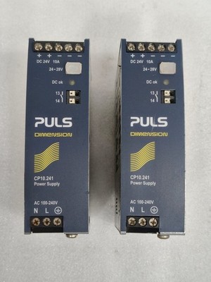 PULS CP10.241 POWER SUPPLY 1-PHASE 24V 10A 240W AC-100-240V PACK OF 2 PCS