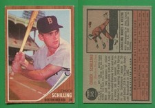 1962 Topps Baseball ~~~ CHUCK SCHILLING ~~~ No. 345 ~~~ FREE S/H ~~