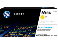 HP 655A Yellow Original LaserJet Toner Cartridge CF452A New Open Box - Repack