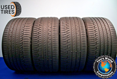 4 Used Continental Premium Contact 6   (2) 275/35R22 104Y (2) 315/30R22 107Y YXL