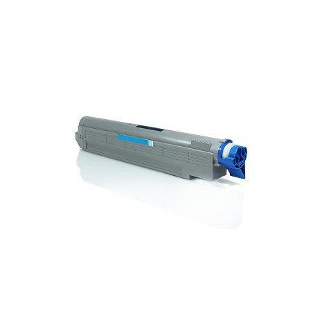 Toner cyan OKI C9600 pour remplacer la cartouche vide 42918915