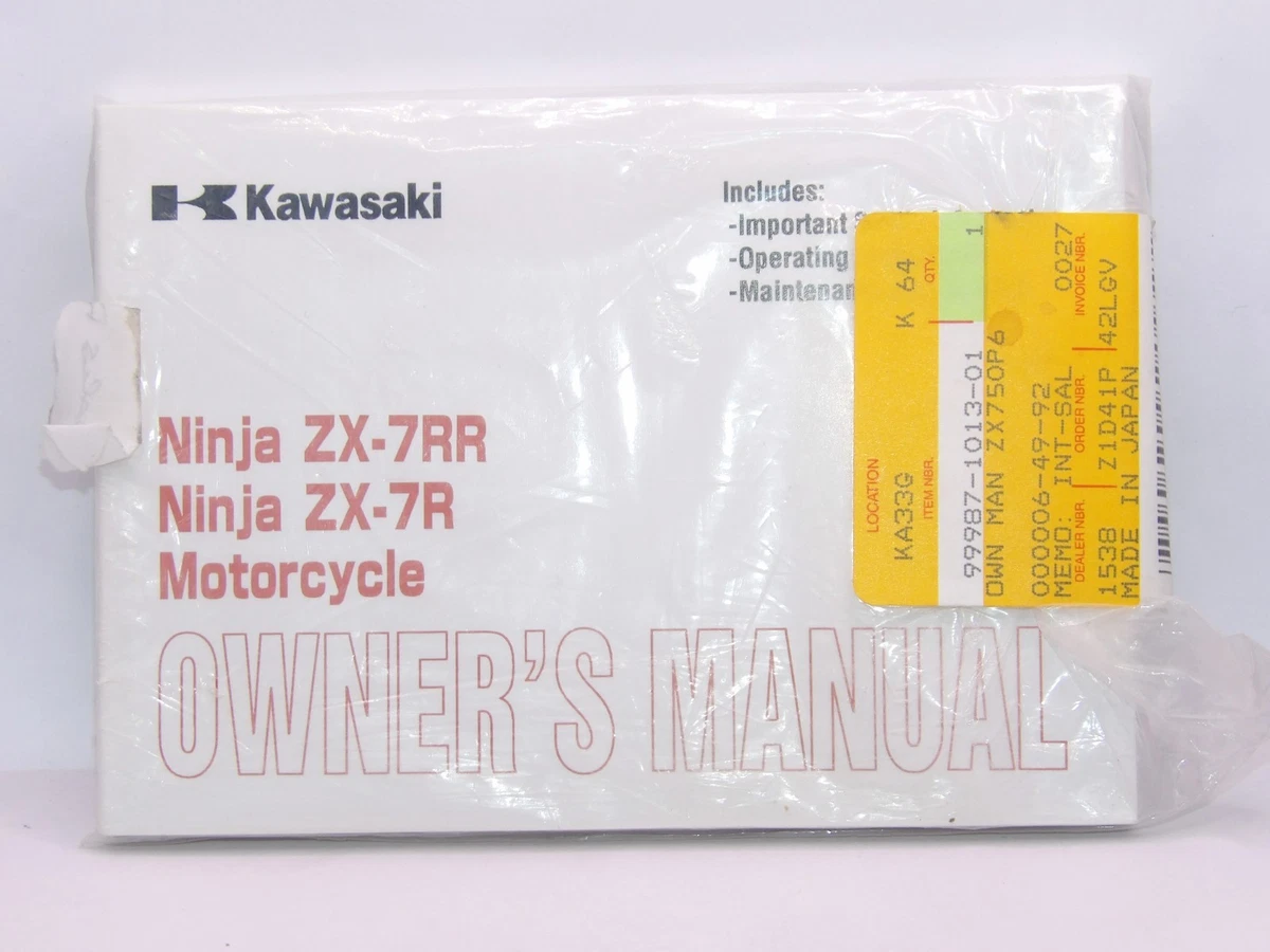 Kawasaki Motorcycle Parts for Kawasaki Ninja ZX7 for sale | eBay