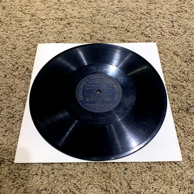 78 RPM Record Climax Coffee Company Advertising Talk Personal Record Columbia