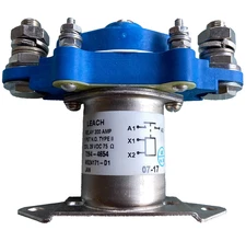 Leach Relay 200 AMP 1 PST N.O. Type II 7264-4654 MS24171-D1 28 Volts Coil Flame