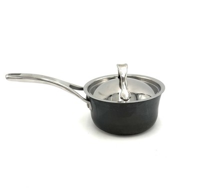 Anolon Nouvelle Copper 1.5 Qt Saucepan Pot w/ Lid Induction Suitable