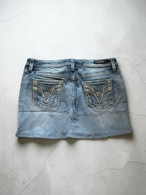 Schöner Jeansrock Miss Me Style Vintage Gr. M Vigoss Hellblau